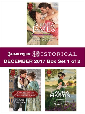 cover image of Harlequin Historical December 2017--Box Set 1 of 2